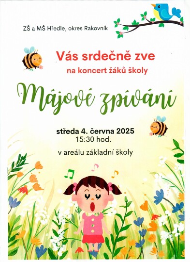 MÁJOVÉ ZPÍVÁNÍ