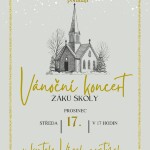 Vánoční koncert žáků ZŠ