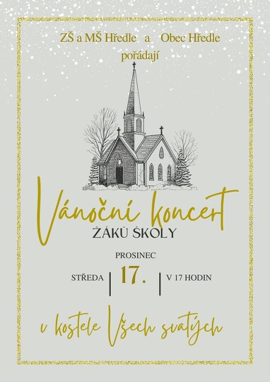 Vánoční koncert žáků ZŠ